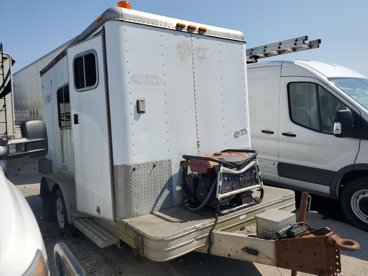 Lot #3304636954 1999 PELSUE TRAILER