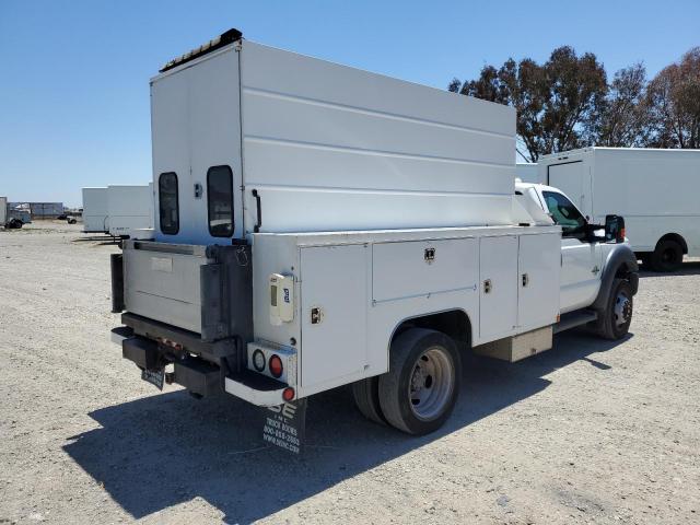 FORD F450 SUPER 2013 white chassis diesel 1FDUF4GT5DEA40263 photo #4