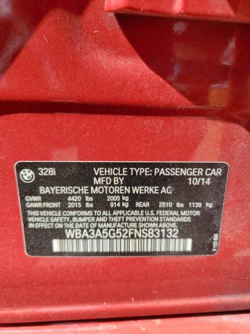 2015 BMW 328 I WBA3A5G52FNS83132
