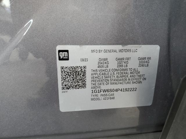 2023 CHEVROLET BOLT EV 1L 1G1FW6S04P4192222