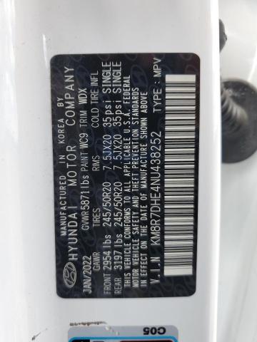 2022 HYUNDAI PALISADE C - KM8R7DHE4NU438252