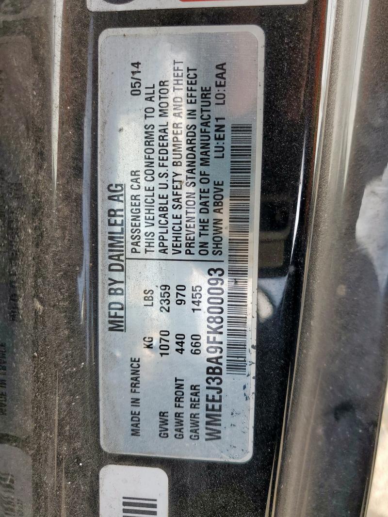 2015 SMART FORTWO PUR WMEEJ3BA9FK800093