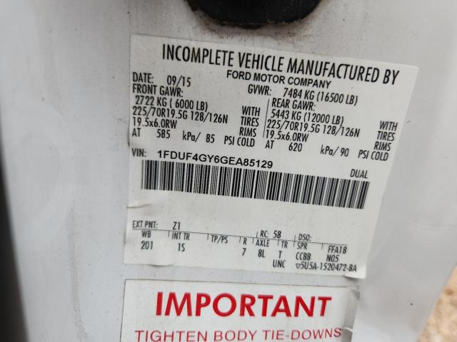 2016 FORD F450 SUPER #3230467554