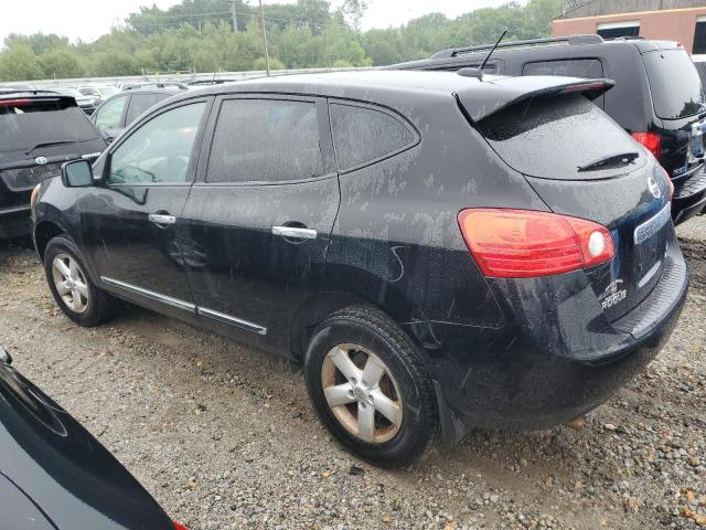 NISSAN ROGUE S 2013 black  gas JN8AS5MV3DW640082 photo #3