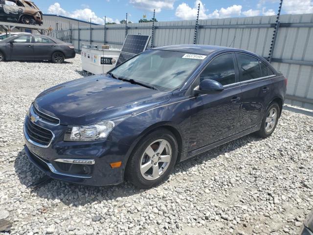 CHEVROLET CRUZE LT 2015 blue sedan 4d gas 1G1PC5SB2F7232965 photo #1