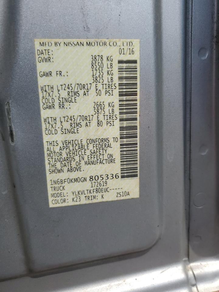 NISSAN NV1500 1500 S