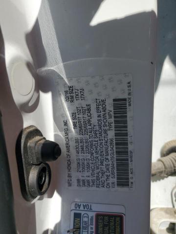 2016 HONDA CR-V EXL 5J6RM4H75GL042896
