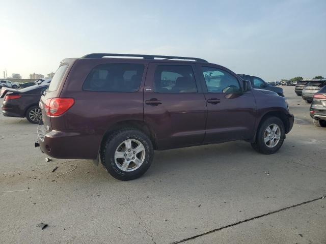 TOYOTA SEQUOIA SR 2008 maroon  gas 5TDZY64A68S015200 photo #4