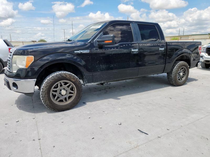 FORD F150 SUPER 2012 black  flexible fuel 1FTFW1CF3CFC39865 photo #1