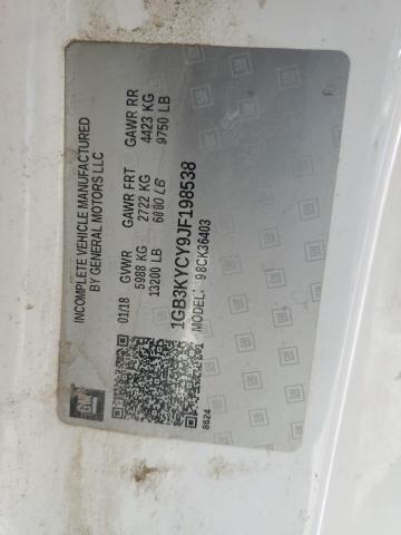 2018 CHEVROLET SILVERADO 1GB3KYCY9JF198538