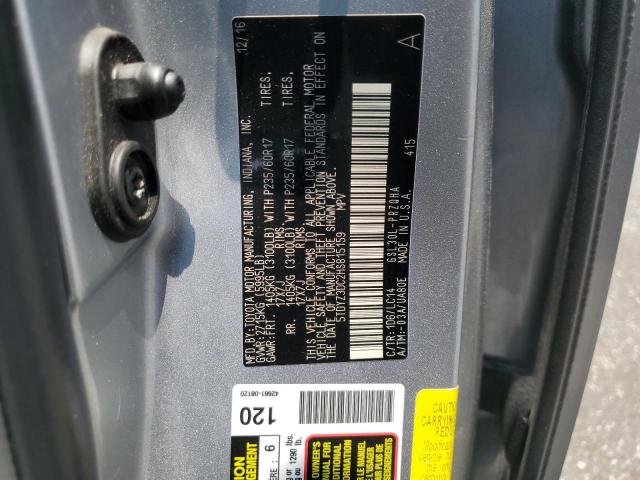 2017 TOYOTA SIENNA XLE 5TDYZ3DC2HS815159