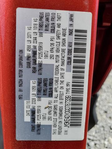 2016 MAZDA CX-5 GT JM3KE4DY0G0787339