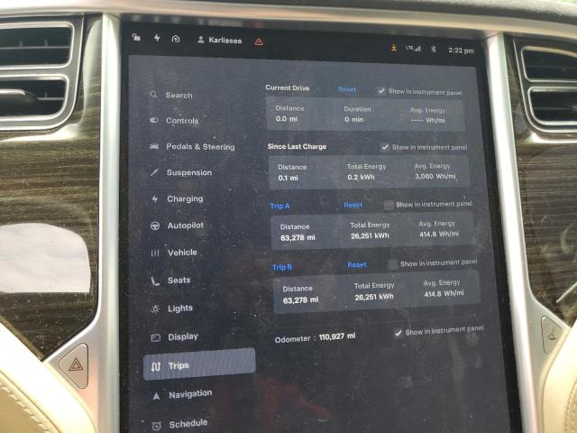 2016 TESLA MODEL X 5YJXCBE45GF003078