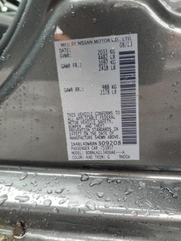 2024 NISSAN ALTIMA SV 1N4BL4DW6RN309208