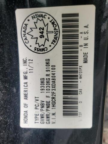 2013 HONDA ACCORD LX - 1HGCR2F3XDA804100