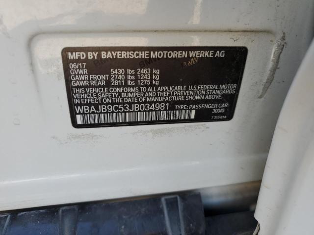 2018 BMW M550XI WBAJB9C53JB034981