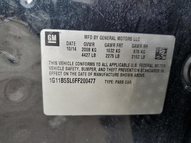 2015 CHEVROLET MALIBU LS 1G11B5SL6FF200477