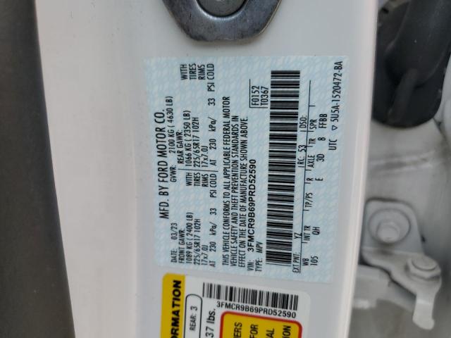 2023 FORD BRONCO SPO 3FMCR9B69PRD52590
