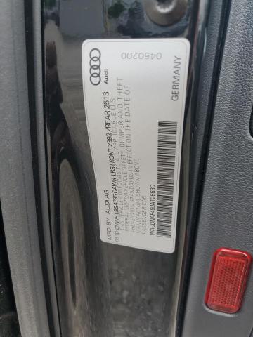2018 AUDI A4 PREMIUM WAUDNAF49JA126630
