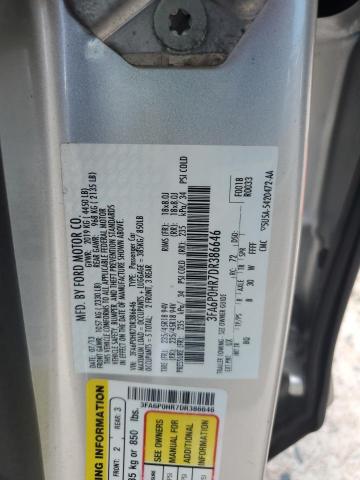 2013 FORD FUSION SE - 3FA6P0HR7DR386646