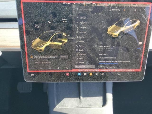 2025 TESLA MODEL Y 7SAYGDEE3SF255680