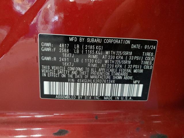 2024 SUBARU CROSSTREK - 4S4GUHL62R3761346
