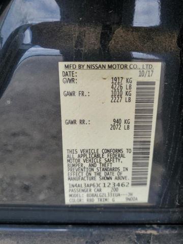2018 NISSAN ALTIMA 2.5 1N4AL3AP6JC123462