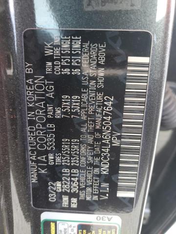 2022 KIA EV6 LIGHT KNDC34LA6N5047642