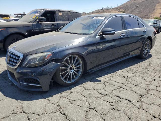 MERCEDES-BENZ S 550 2015 black sedan 4d gas WDDUG8CB3FA075566 photo #1