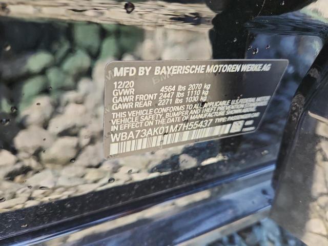 2021 BMW 228XI WBA73AK01M7H55437