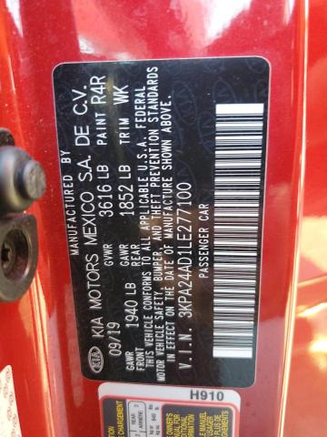 2020 KIA RIO LX 3KPA24AD1LE277100