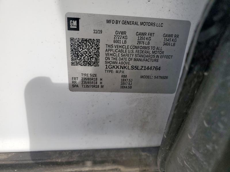 2020 GMC ACADIA SLE - 1GKKNKLS5LZ144764