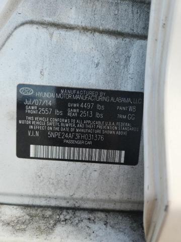 2015 HYUNDAI SONATA SE - 5NPE24AF3FH031376