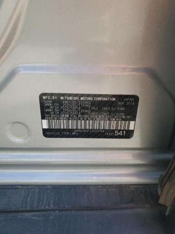 2020 MITSUBISHI OUTLANDER JA4AD3A31LZ023784