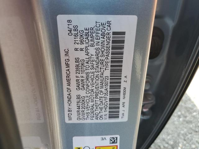 2018 HONDA ACCORD SPO #3285704661