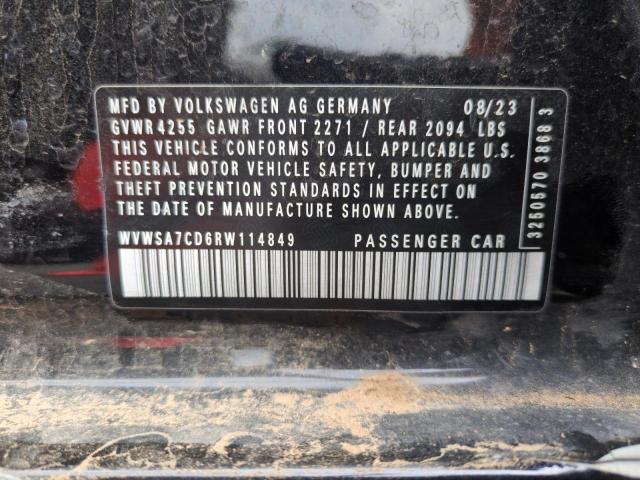 2024 VOLKSWAGEN GTI SE WVWSA7CD6RW114849