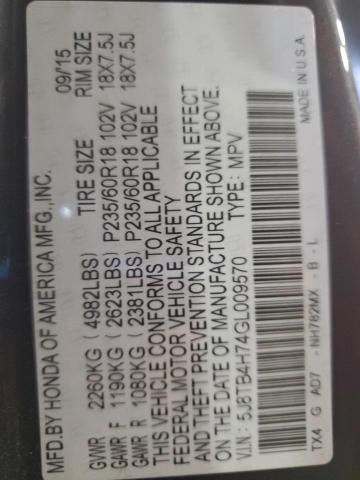 2016 ACURA RDX ADVANC 5J8TB4H74GL009570