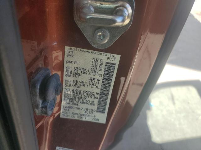 2017 NISSAN FRONTIER S 1N6BD0CT6HN738559