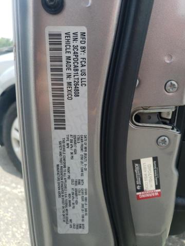 2020 DODGE JOURNEY SE 3C4PDCAB1LT264808