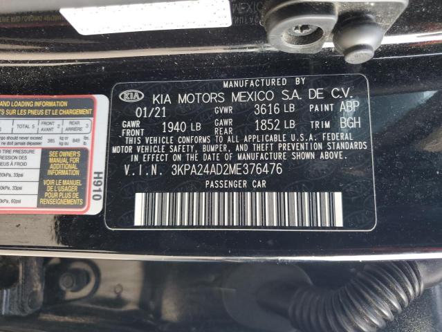 2021 KIA RIO LX - 3KPA24AD2ME376476