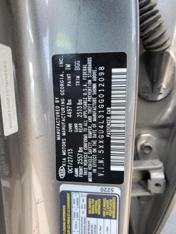 2016 KIA OPTIMA EX - 5XXGU4L31GG012098