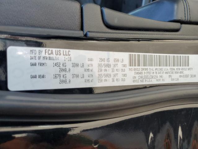 2018 JEEP GRAND CHER 1C4RJEBG5JC301214
