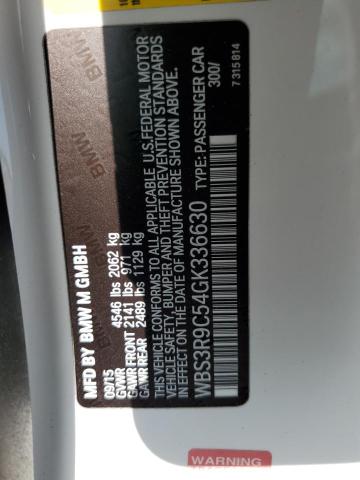 2016 BMW M4 - WBS3R9C54GK336630