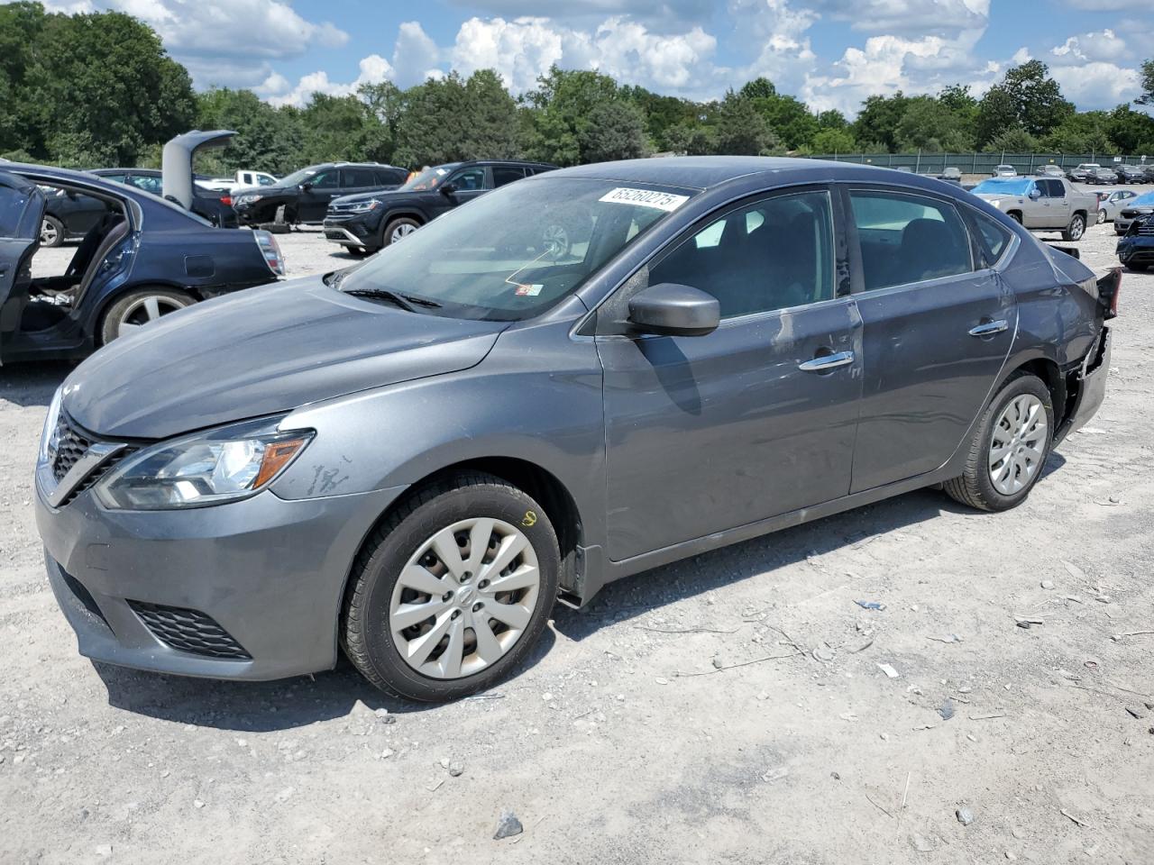 Lot #3218634084 2019 NISSAN SENTRA S