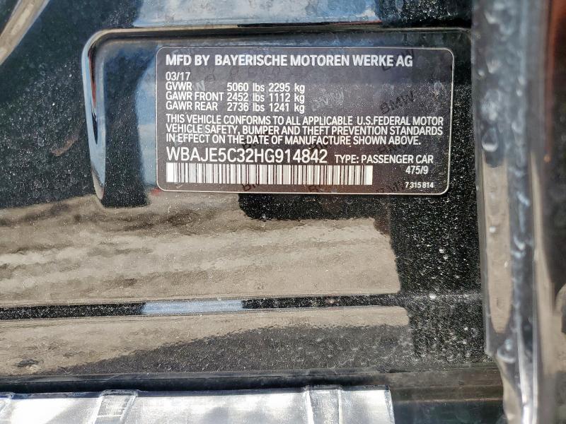 2017 BMW 540 I - WBAJE5C32HG914842