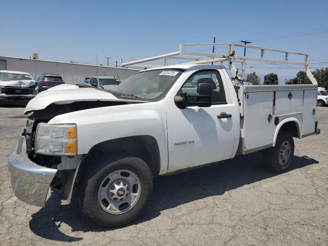 CHEVROLET SILVERADO 2014 white  flexible fuel 1GB0CVCG7EF173732 photo #1