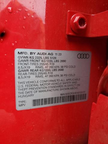 2024 AUDI Q3 PREMIUM WA1EECF31R1073177