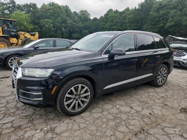 AUDI Q7 PREMIUM 2017 black  gas WA1LHAF70HD046328 photo #1