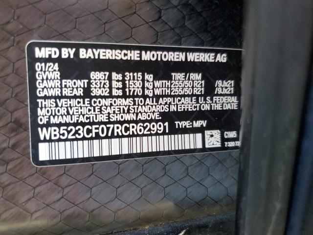 2024 BMW IX XDRIVE5 WB523CF07RCR62991