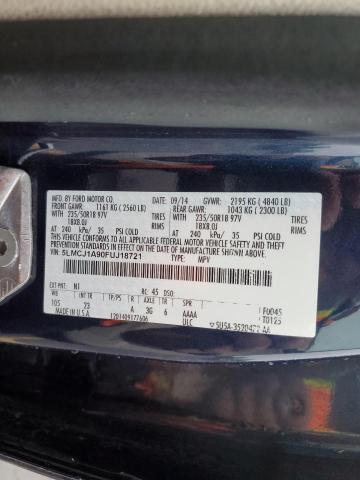 2015 LINCOLN MKC - 5LMCJ1A90FUJ18721